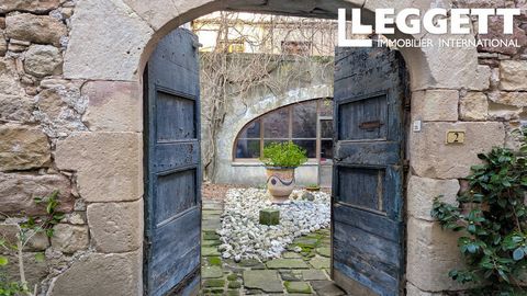 A17023 - Substantial old character building on the edge of a historic village and surrounded by the beautiful countryside of the Parc Naturel du Haut Languedoc. The property was originally part of the old Romanesque abbey of St Pierre aux Liens. The ...